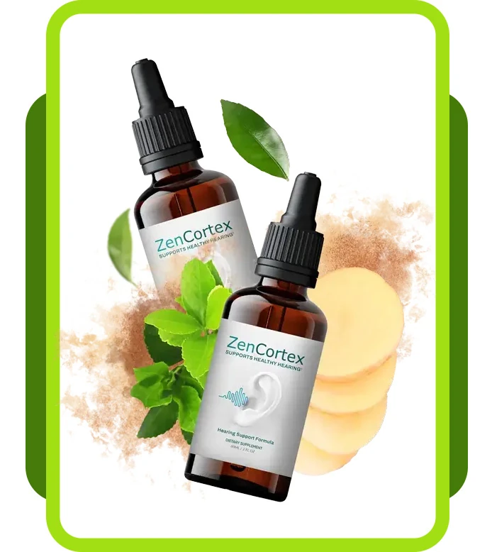 Zencortex dietary supplement in the supplied product photograph